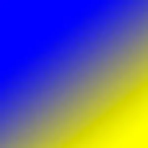 Cor AZUL E AMARELO
