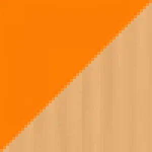 Cor LARANJA E BAMBU