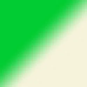 Cor VERDE E CREME
