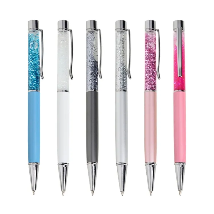 Caneta Metal Glitter