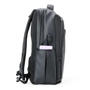 Mochila Couro Sintético USB 26L