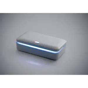 Caixa esterilizadora UV com carregador wireless Fast GERMOUT