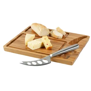 Tábua de queijos em bambu com faca MALVIA-93975