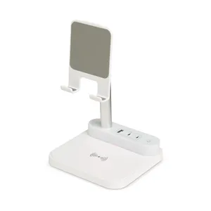 Base de Carregamento com Suporte Celular e Luminária-08000