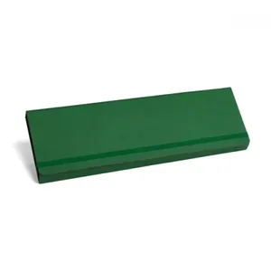 CONJ. DE GARFO E FACA INOX/MADEIRA COM ESTOJO VERDE-3 PÇS