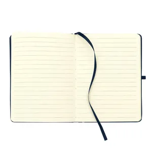Caderneta tipo Moleskine com Porta Caneta Personalizado 