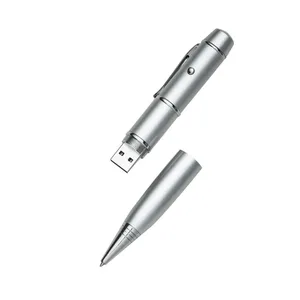 Caneta Pen Drive 4GB e Laser Personalizada -007V1-4GB