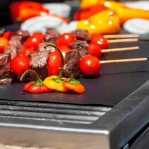 KIT PARA CHURRASCO COM ESTEIRA GRILL - 5 PÇS