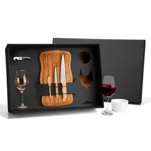 KIT PETISCO, COZINHA E VINHO - 8 PÇS