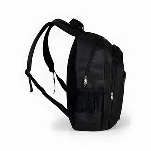 MOCHILA PRETA EM POLYESTER 1680D / 600D