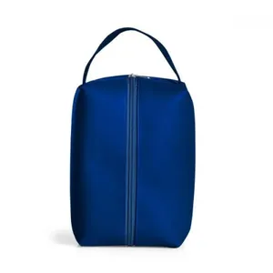 NECESSAIRE C/ ALÇA EM MATERIAL SINTÉTICO - AZUL