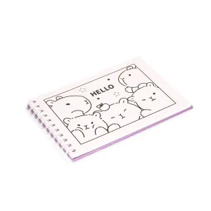 Caderno Para Colorir Desenho Animado