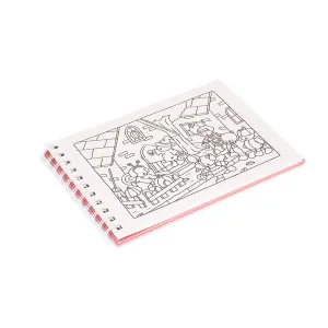 Caderno Para Colorir Desenho Animado