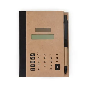Bloco de Anotações com Autoadesivos e Calculadora