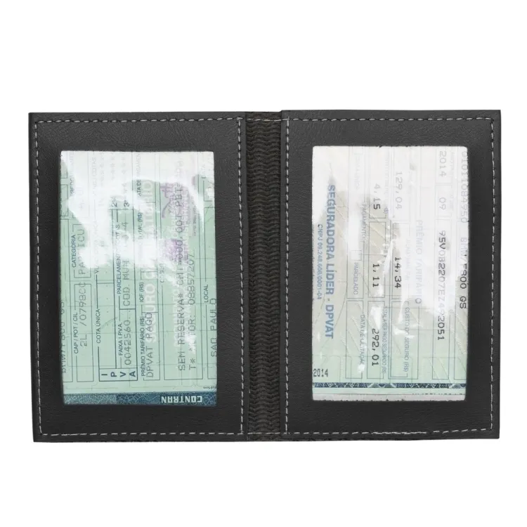 Porta-documento em Couro Sintético