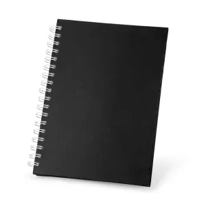 Caderno Capa Fosca Com Pauta