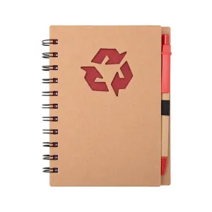 Caderno Ecológico com Caneta