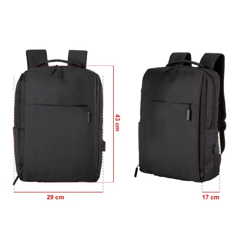 Mochila de Nylon USB 21L-01320