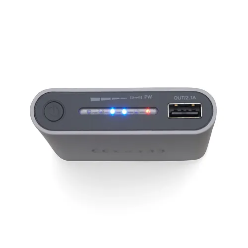 Power Bank 8000mAh com Carregamento via Indução ou via Cabo-04050