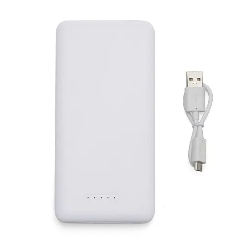 Power Bank 10.000mAh com Carregamento via Indução ou via Cabo-04051