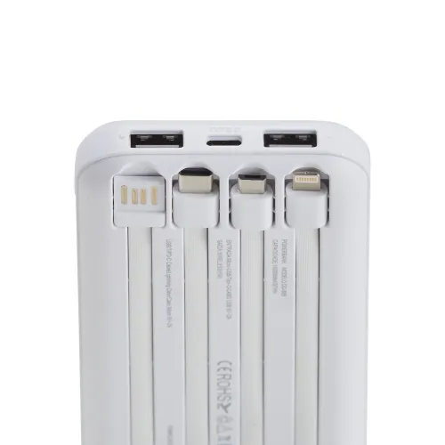 Power Bank 10.000mAh com Carregamento via Indução ou via Cabo-06052