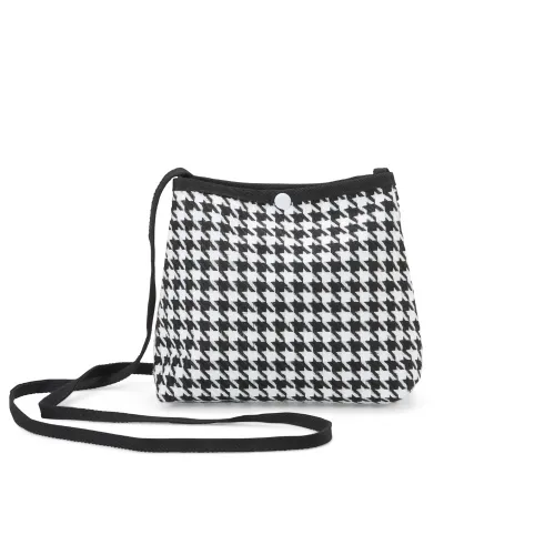 Mini Bolsa Transversal em Algodão 2L-08055-PRE