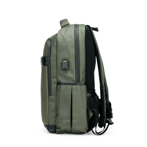 Mochila Couro Sintético USB 26L-08172A