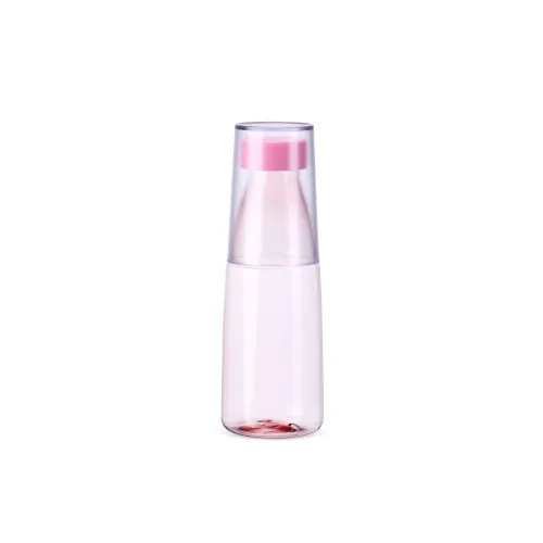 Garrafa Plástica 2 em 1 550ml-08233-ROS Garrafa Plástica 2 em 1 550ml-08233-ROS