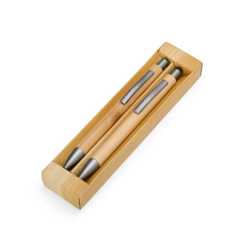 Kit Ecológico Caneta e Lapiseira Bambu-08251