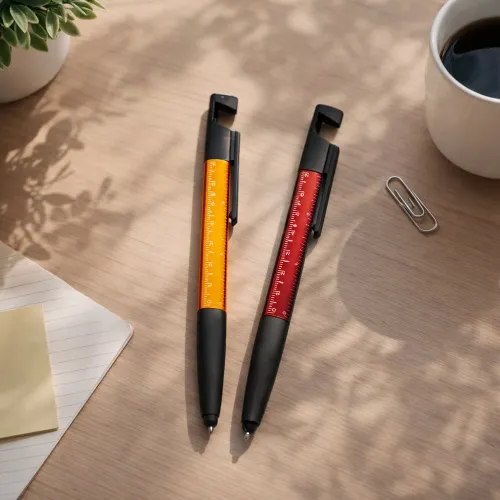 Caneta Plástica Multifunções-09173