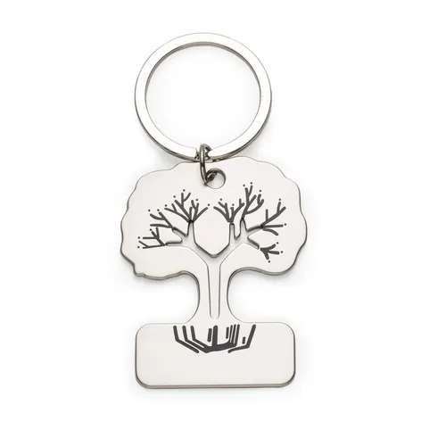 #Chaveiro Metal Árvore-P@11945