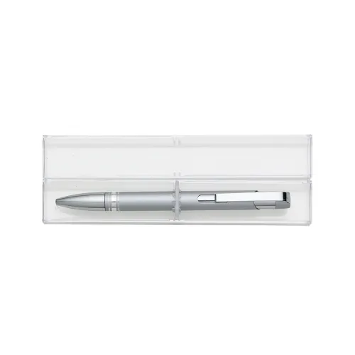 Caneta Semimetal com Tubo-12653