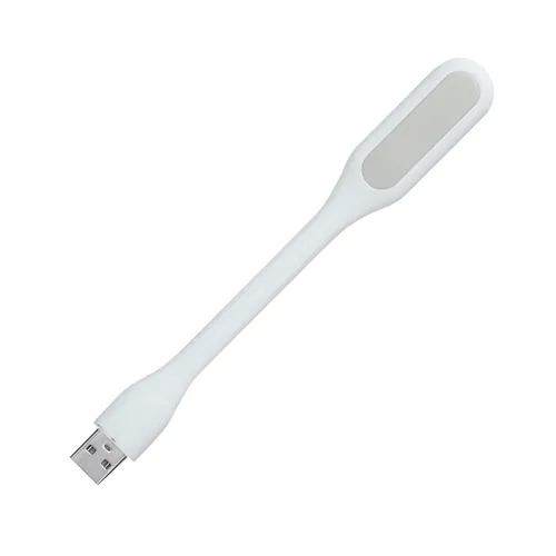 Luminária Emborrachado USB Flexível BRANCO-13114-BRA