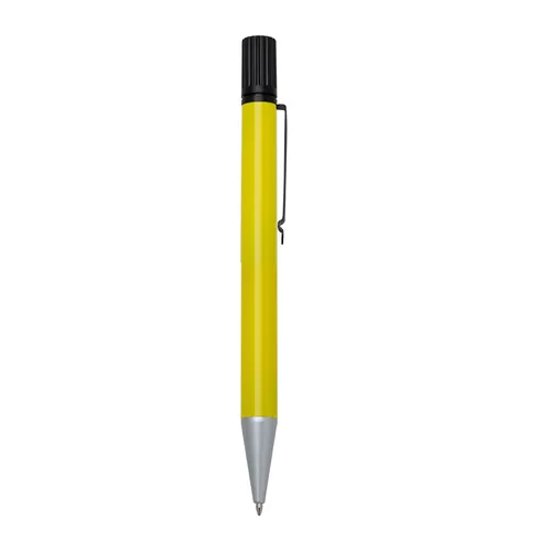 #Caneta Metal Marca Texto-13259-AMA