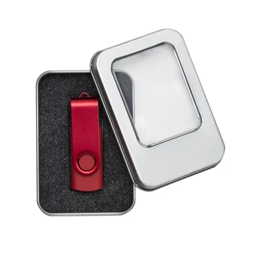 Estojo de Metal para Pen Drive-13342-PRA Estojo de Metal para Pen Drive-13342-PRA