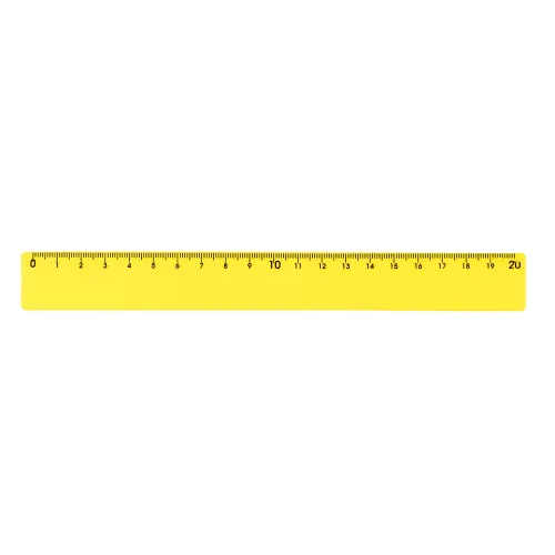 Régua Plástica 20cm-13724-AMA Régua Plástica 20cm-13724-AMA