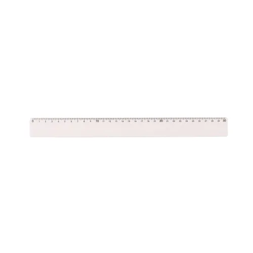 Régua Plástica 30cm-13763-BCO Régua Plástica 30cm-13763-BCO
