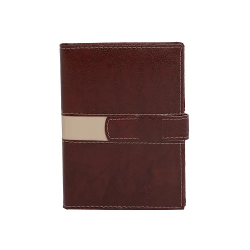 Agenda Diária 2026 com Fecho e Suporte pra Caneta-13919