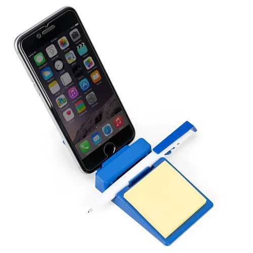 Suporte Plástico Celular com Caneta e Bloquinho-14007
