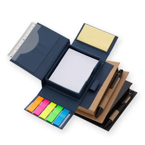 Bloco de Anotações com Caneta e Autoadesivo-14228