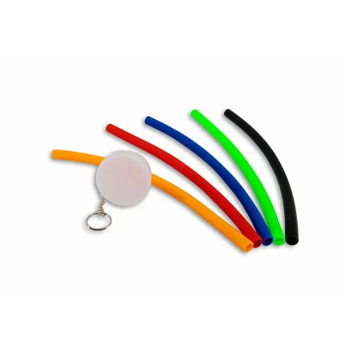 Canudo de Silicone com Estojo-14342