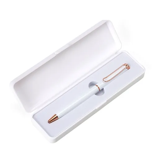 Caneta de Metal com Estojo plástico-14480