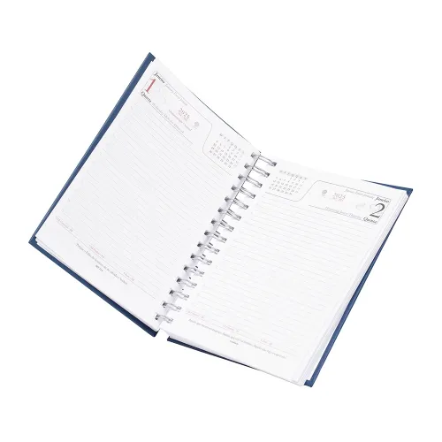 Agenda diária 2025 Wire-o -14626