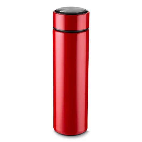 Garrafa Inox 450 ml com Infusor VERMELHO-14703-VM