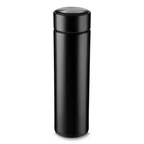 Garrafa Inox 450 ml com Infusor PRETO-14703-PRE Garrafa Inox 450 ml com Infusor PRETO-14703-PRE