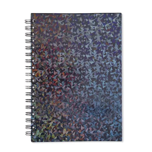 Caderno Holográfico Com Pauta-15463