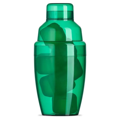 Coqueteleira Plástica com Gelo Ecológico-18510-VD Coqueteleira Plástica com Gelo Ecológico-18510-VD