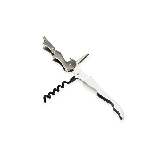 Saca-rolhas Metal com 2 Estágios-18621F