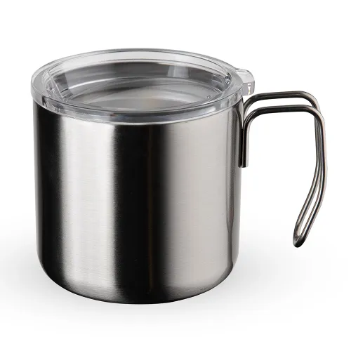 Caneca Inox Parede Dupla 350ml-18625-INO Caneca Inox Parede Dupla 350ml-18625-INO