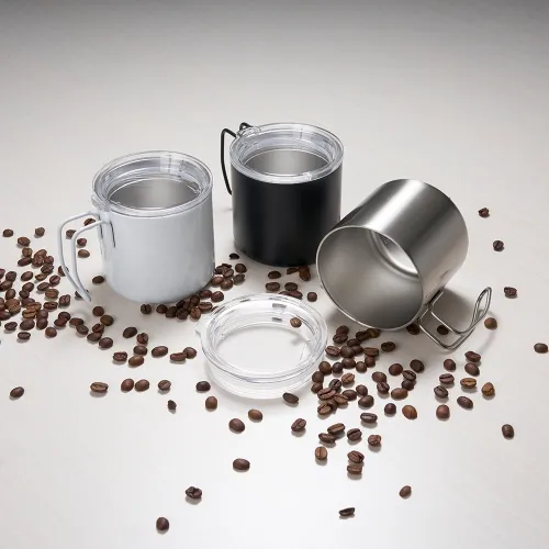 Caneca Inox Parede Dupla 350ml-18625